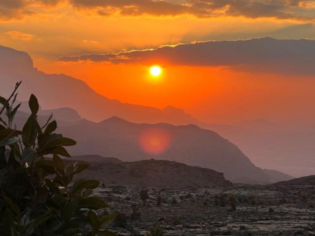 Villa Jabal Shams Bayt Kawakib Misfāh Exterior foto